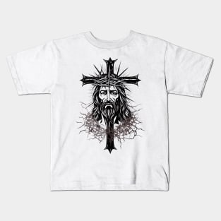 Crucifixion Of Jesus Kids T-Shirt